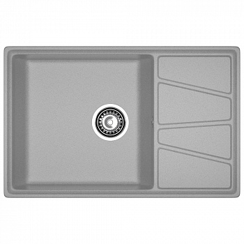 Кухонная мойка GranFest VERTEX 780L, серый арт. 186690