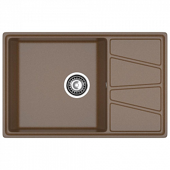 Кухонная мойка GranFest VERTEX 780L, терракот арт. 186692