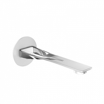 Излив Webert One-B AC1039741, белый/сталь арт. 190648