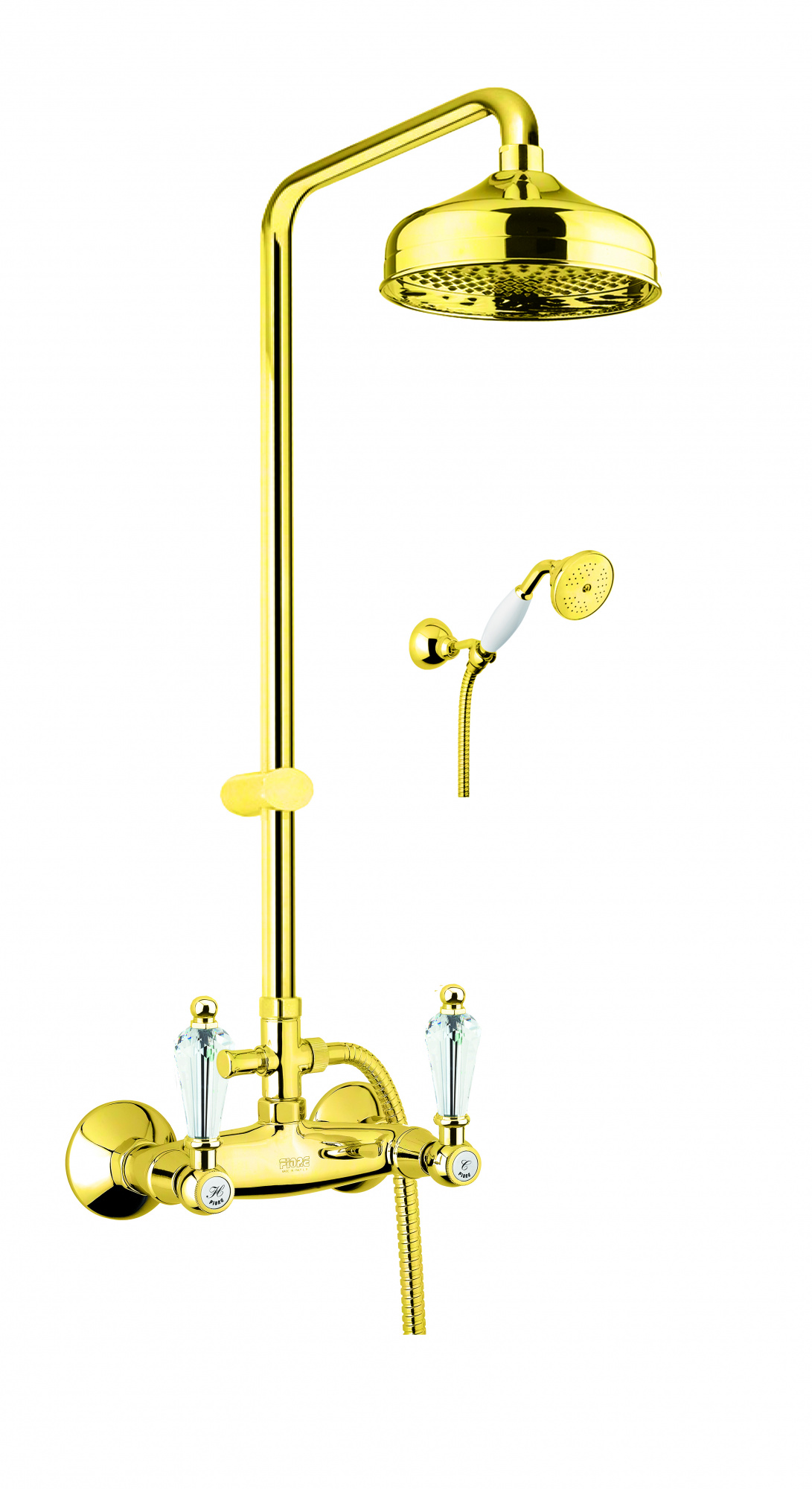 Душевая система Fiore GIOIELLI (SWAROVSKI®) 08OO0620, золото арт. 190938