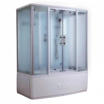 Душевая кабина (душевой бокс) Timo Standart Silver Fabric T-6650SF, 150x88x220 арт. 174872
