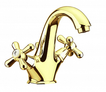 Смеситель для раковины Webert Armony AM700102010, золото арт. 161959
