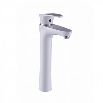 Смеситель для раковины Plstart PL3005-8, белый арт. 162997