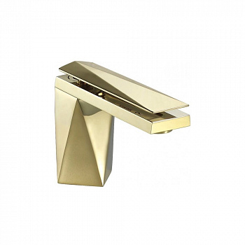 Смеситель для раковины Bravat DIAMOND F118102G-1-ENG, золото арт. 163108