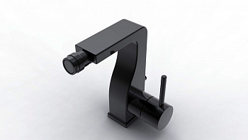Смеситель для биде Bravat Arc F36061K-ENG, черный арт. 165199