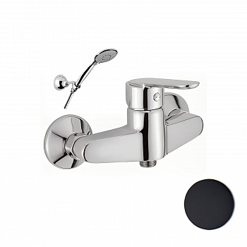 Смеситель для душа Webert Sax Evolution SE870101560, черный арт. 165864