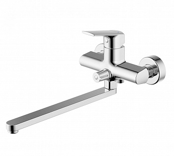 Смеситель для ванны Bravat REAL F6121179CP-01L, хром арт. 167429