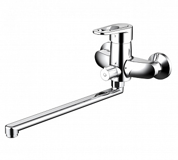 Смеситель для ванны Bravat LOOP F6124182CP-02L-RUS, хром арт. 167431