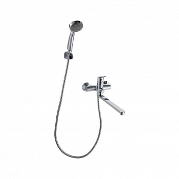 Смеситель для ванны Bravat Drop F64898C-LB, хром арт. 167453