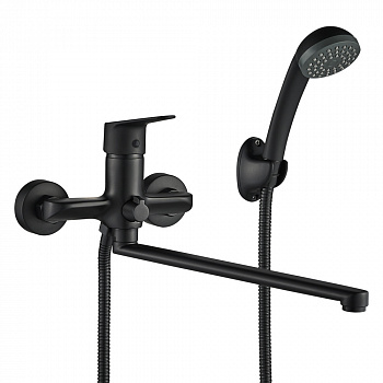 Смеситель для ванны WesnaArt NOVA NOV03-320Black, черный арт. 167531
