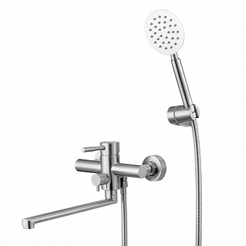 Смеситель для ванны Knotlor SS-03, сатин арт. 168064