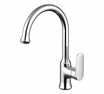 Смеситель для кухни Bravat OPAL F7125183CP-RUS, хром арт. 169989
