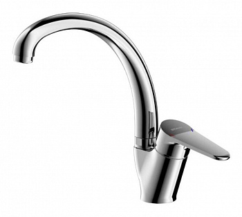 Смеситель для кухни Bravat Emeralda F7135147CP-1-RUS, хром арт. 169990