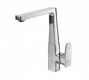 Смеситель для кухни Bravat Riffle F772106C, хром арт. 170022