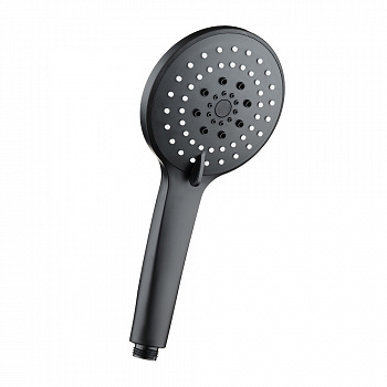 Лейка для душа WesnaArt LD033black, черный арт. 174037