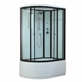 Душевая кабина Timo Standart Black T-6620BR, 120x85x220 арт. 174761
