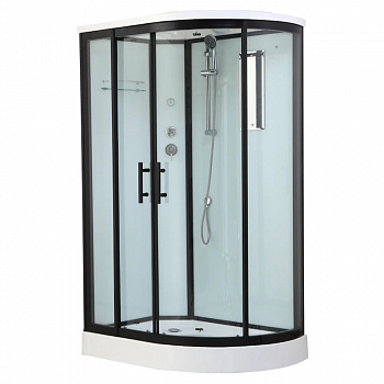 Душевая кабина Timo Standart Black T-6602BL, 120x85x220 арт. 174762