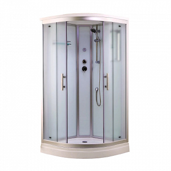 Душевая кабина Timo Standart Silver Fabric T-6609SF, 90x90x220 арт. 174767