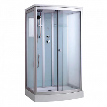 Душевая кабина Timo Standart Silver Fabric T-6615SF, 120x90x220 арт. 174775