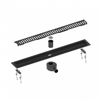 Душевой лоток TIMO Drain System DS230107/03, черный арт. 175867