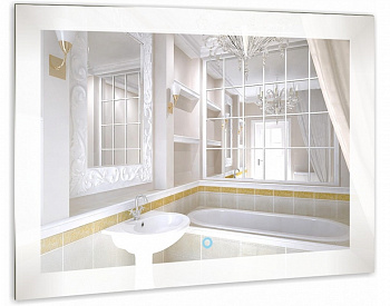 Зеркало с LED подсветкой Relisan LINDA Гл000025944, 90x70 арт. 178521