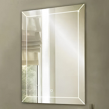 Зеркало с LED подсветкой Relisan JANET Гл000024389, 70x90 арт. 178554