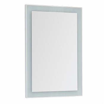 Зеркало Dreja Kvadro 60x85 см, белый арт. 178730