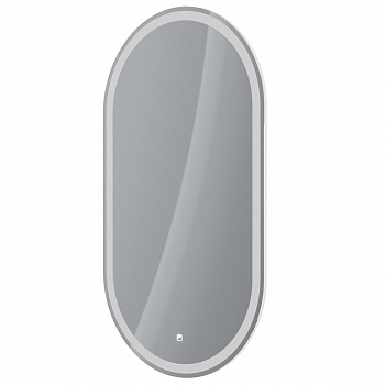 Зеркало Dreja Luno 55x100 см, белый арт. 178742
