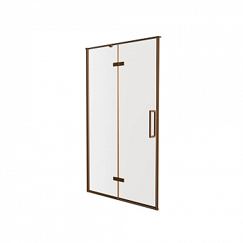 Душевая дверь в нишу Knotlor HDIP120CG0RB 120х200, бронза арт. 179453