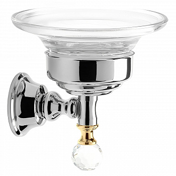 Мыльница Webert Karenina KA500101017, хром/золото арт. 179528