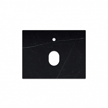 Столешница La Fenice Granite Black Olive Light Lappato Terra 60 см, черная арт. 183591