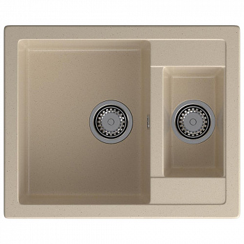 Кухонная мойка GranFest QUADRO 610K, кашемир арт. 186728