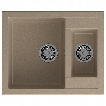 Кухонная мойка GranFest QUADRO 610K, песок арт. 186729
