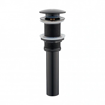 Донный клапан Rose RS11H, черный арт. 187601