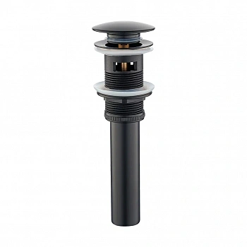 Донный клапан Rose RS12H, черный арт. 187603
