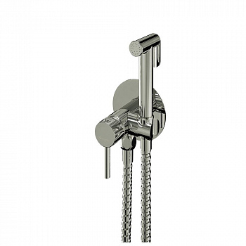 Гигиенический душ со смесителем встраиваемый Knotlor FHS01C1C, хром арт. 189657