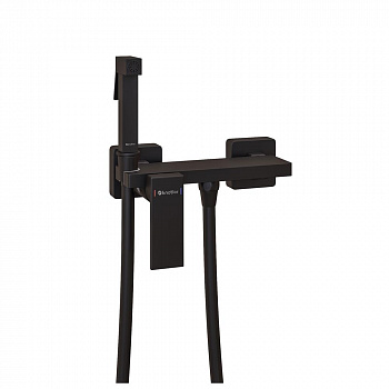 Гигиенический душ со смесителем Knotlor FHS02S0BL, черный арт. 189675