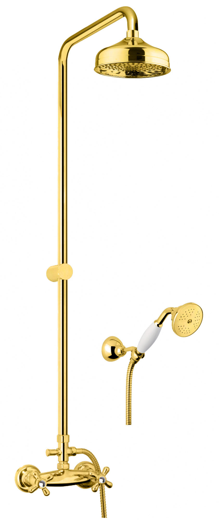 Душевая система Fiore MARGOT SKY (SWAROVSKI®) 01OO0620, золото арт. 190908
