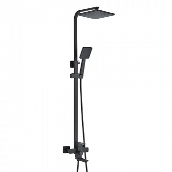 Душевая система WesnaArt KUBUS KUB13-314Black, черный арт. 191296
