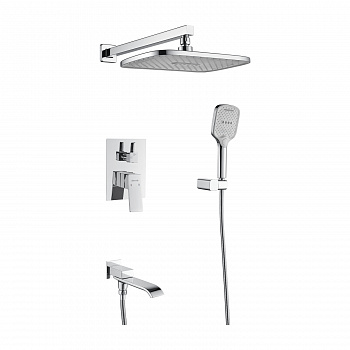Душевая система встраиваемая Shevanik S4035, хром арт. 191612