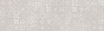 Плитка Evan Flower Grey 30х100 см арт. 129137