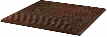 Semir Brown Ступень угловая структурная 30х30х1,1 (в шт) арт. 24249