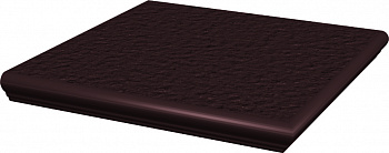Natural Brown Duro Ступень угловая с носиком структ 33х33х1,1 арт. 202567