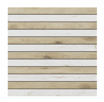 Мозаика SM01/SI01 Фасция 30x30x10 непол. арт. 114868