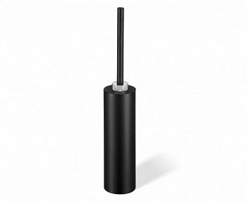 DW CLUB SBG Ёршик туалетный напольный, H46x8x8 см, Черный матовый/Хром арт. 30271