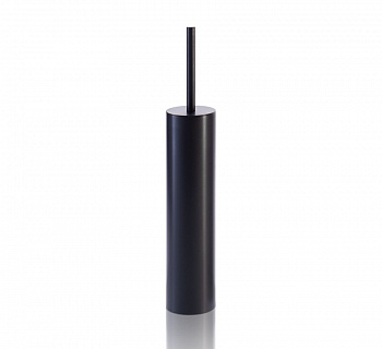 DW ROUND MK SBG Ёршик туалетный напольный, H40x7x7 см, Черный матовый арт. 30283