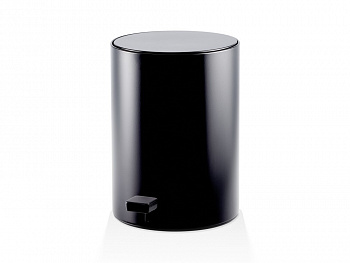 DW TE 50 Ведро с педалью, 32x23.5x23.5 см, Ø 23.5 см, черный матовый арт. 30286