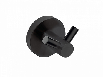 BEMETA DARK Двойной крючок 55x55x50 мм, черный арт. 30395