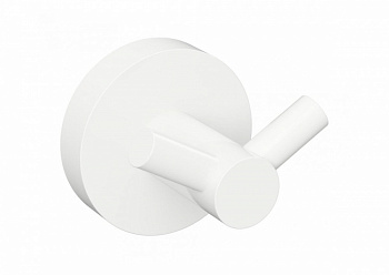 BEMETA WHITE Двойной крючок 55x55x50 мм, белый арт. 30475