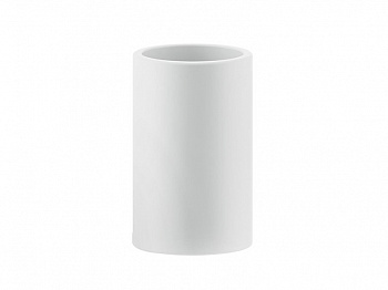 GESSI Стакан настольный, Ø75, H140 мм, белый/хром арт. 30515